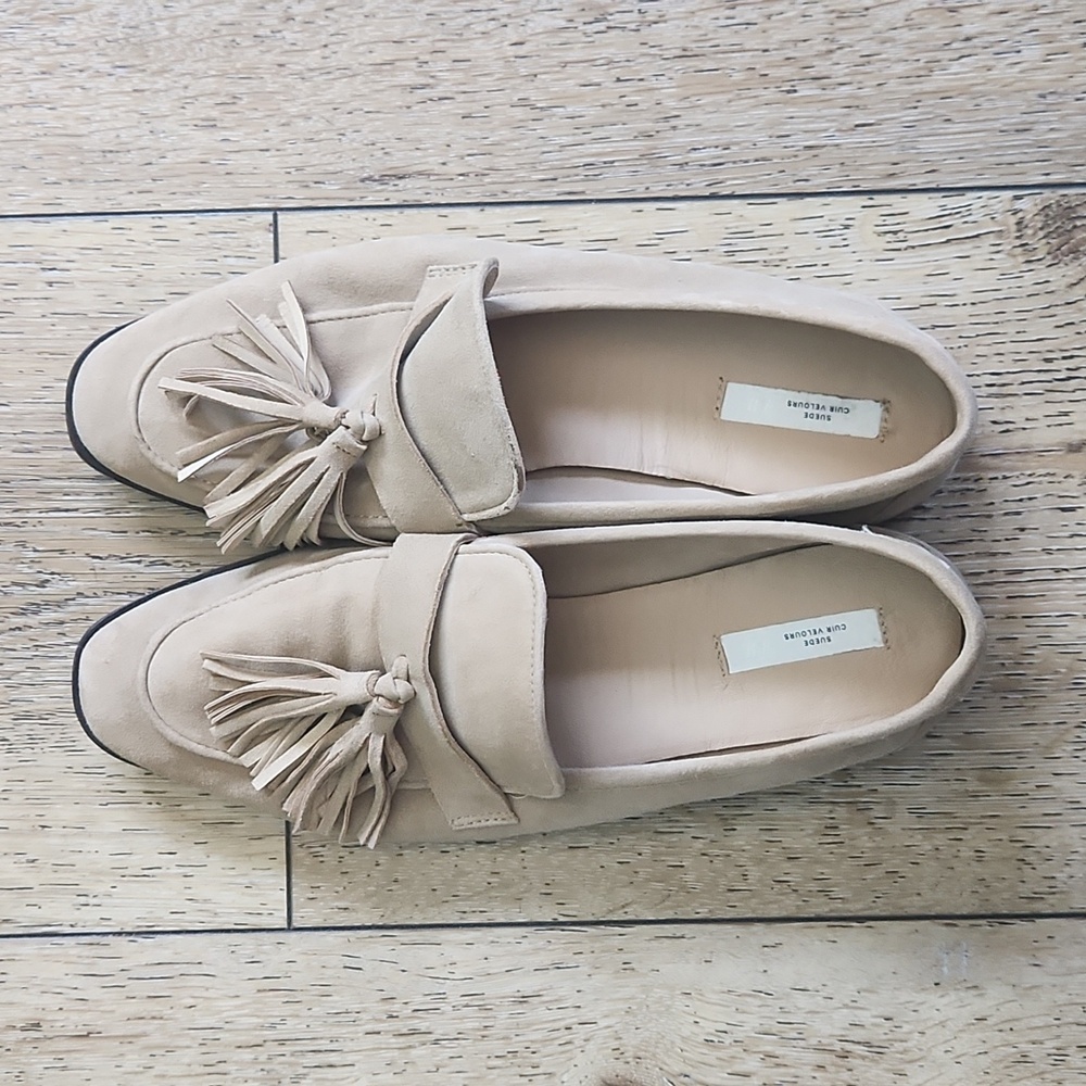 HM Suede Tassel loafers